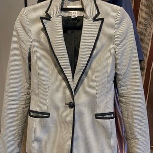 MANGO Woman cotton suit jacket
